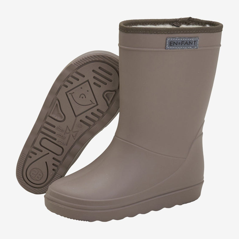 En Fant KIDS Thermal Boots Solid Pine Bark - Studio Play