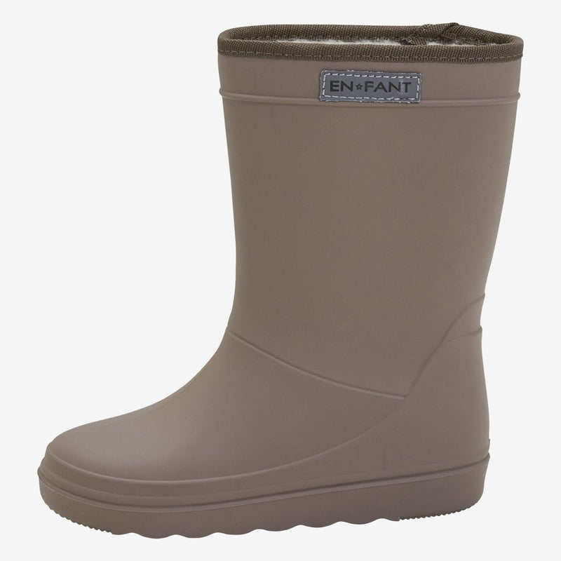 En Fant KIDS Thermal Boots Solid Pine Bark - Studio Play