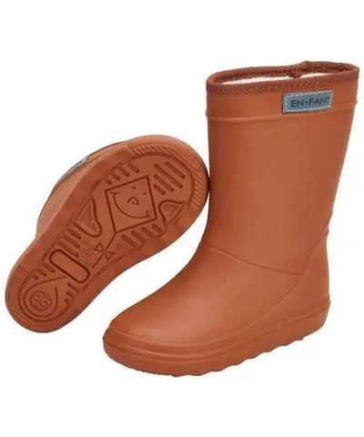 En Fant Thermal Boots Leather Brown