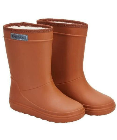 En Fant Thermal Boots Leather Brown