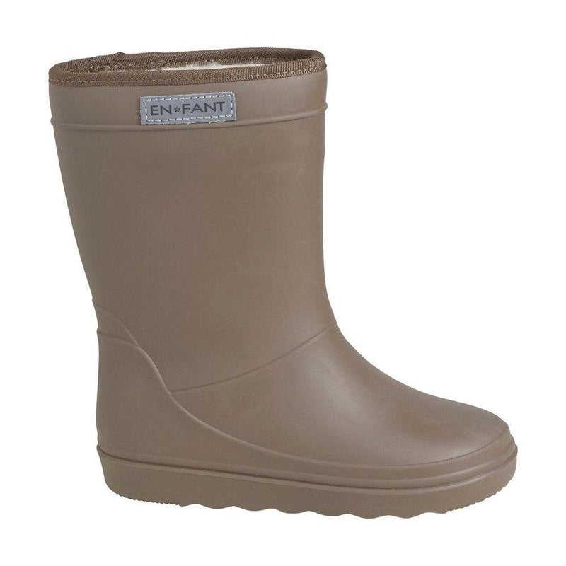 En Fant Thermal Boots Solid Chocolate Chip - Studio Play