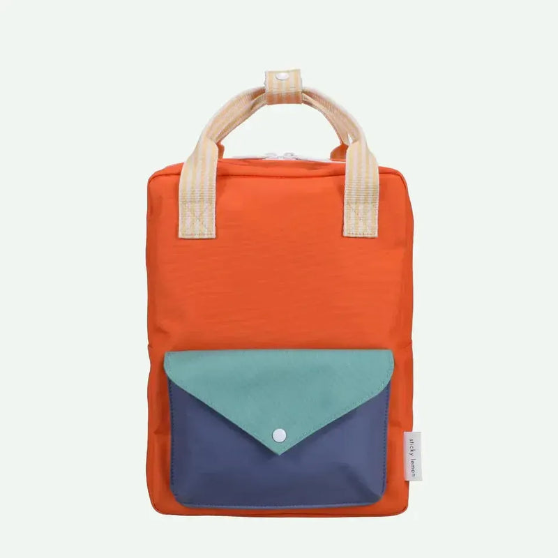 Sticky Lemon backpack Medium Wonders Envelope Lifebuoy Orange