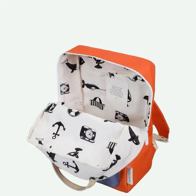 Sticky Lemon backpack Medium Wonders Envelope Lifebuoy Orange