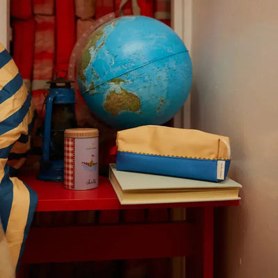 Sticky Lemon Pencil Case Wonders Colourblocking Sandy Yellow / Radar Blue