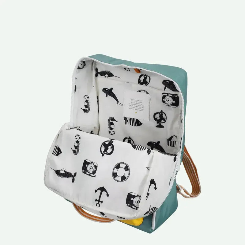 Sticky Lemon Backpack large Wonders Envelope Diving Suit