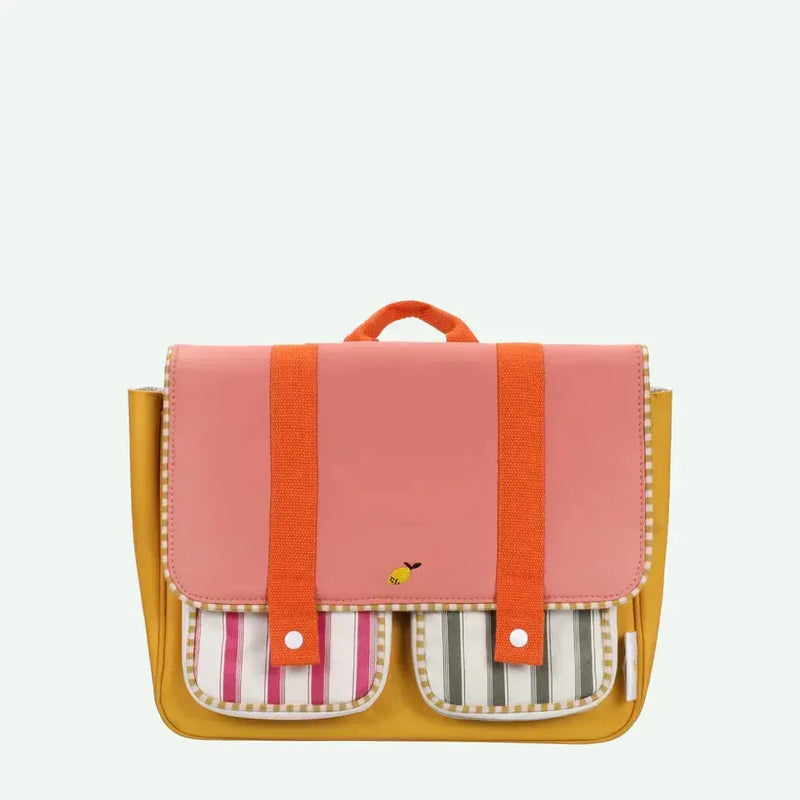 Sticky Lemon Schoolbag Wonders Coral Pink / Submarine Yellow