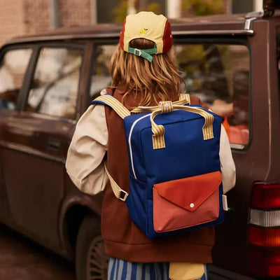 Sticky Lemon Backpack Medium Wonders Envelope Ned blue