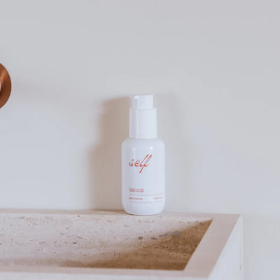 Self Glow Inducing Facial Scrub