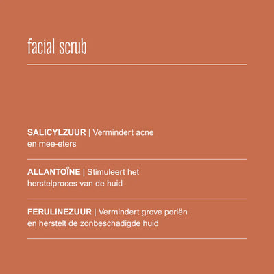 Self Glow Inducing Facial Scrub