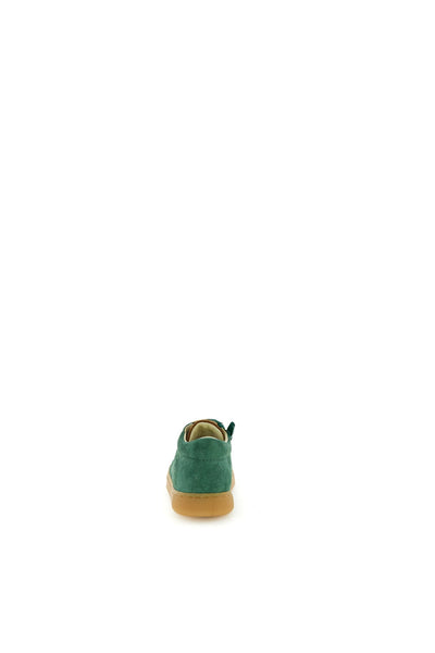 Falcotto BABY Sneaker Snopes Zip Suede Green Bottle - Cuoio - Studio Play
