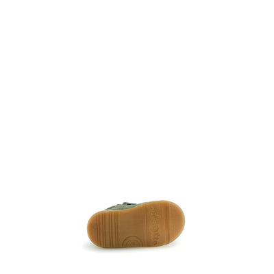 Falcotto KIDS Sneaker Snopes Zip Suede Green Spazz. Olive - Azure - Studio Play