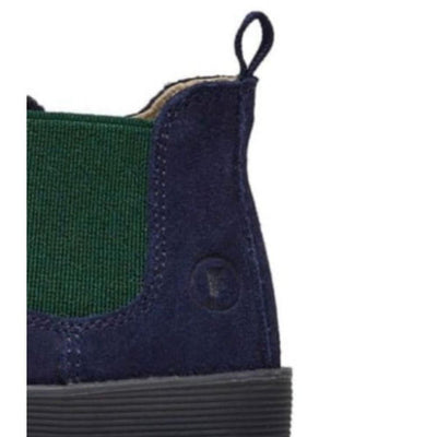 Falcotto Tarbell Suède Navy/Green - Studio Play