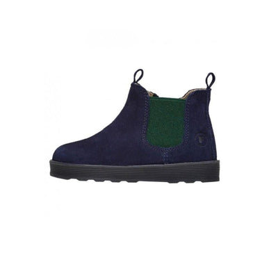 Falcotto Tarbell Suède Navy/Green - Studio Play