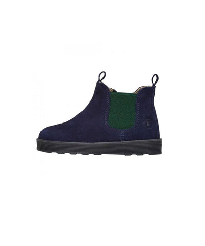 Falcotto Tarbell Suède Navy/Green