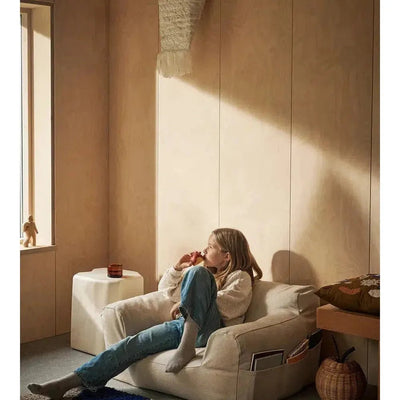 Ferm Living Billow Bean Bag Off White - Studio Play