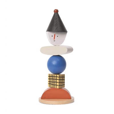 Ferm Living Figure Stacking Blocks Multi - Studio Play