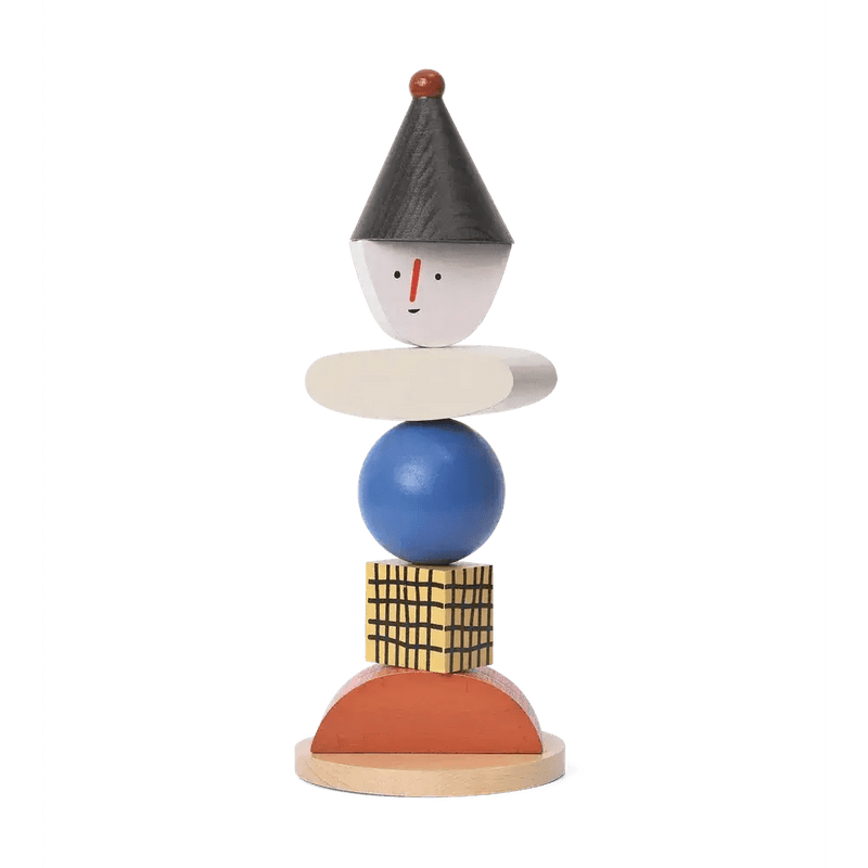 Ferm Living Figure Stacking Blocks Multi - Studio Play