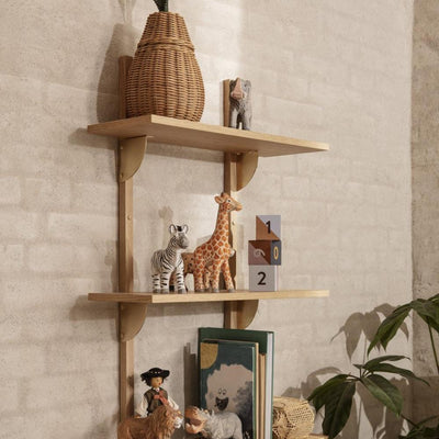 Ferm Living Hand - Carved Zebra Toy - Studio Play