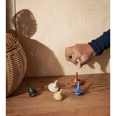Ferm Living Spin Tops Set Of 5 - Studio Play