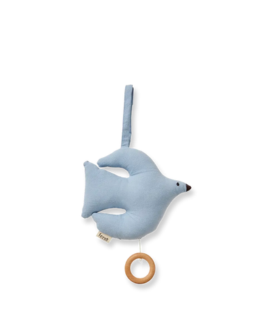 Ferm Living Swif Bird Music Mobile Blue Fog