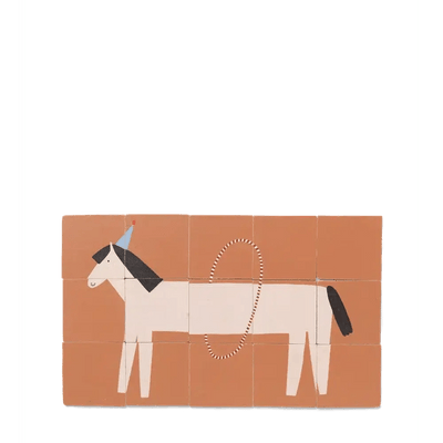 Ferm Living Two - Sided Puzzle Walrus/Horse - Studio Play