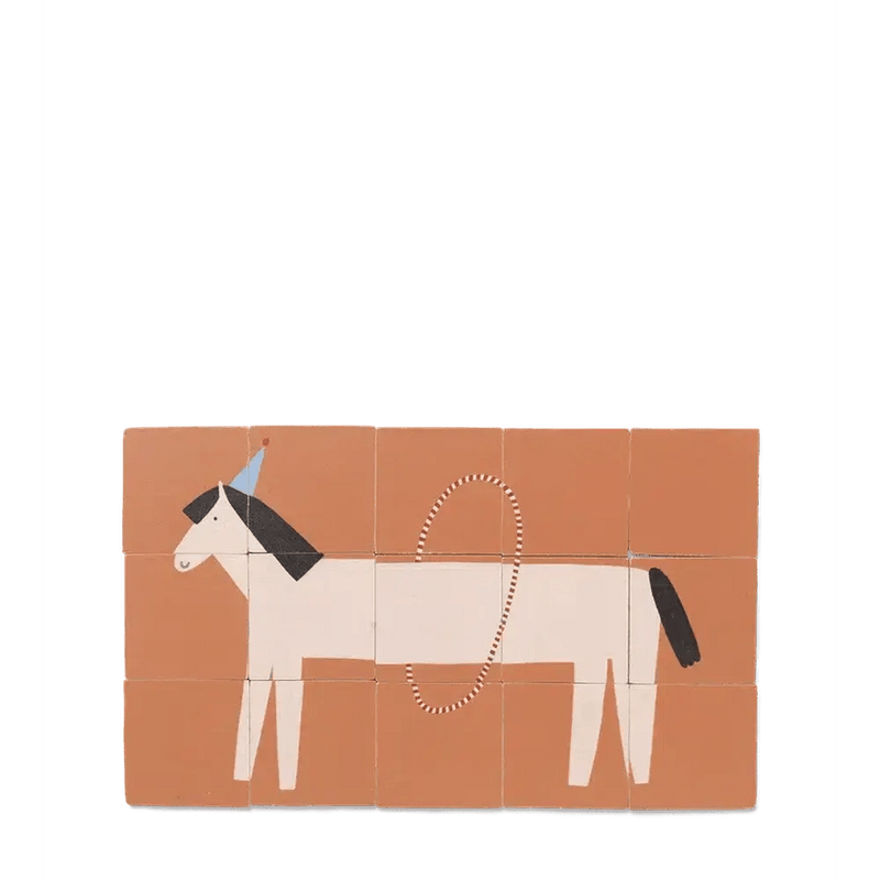 Ferm Living Two - Sided Puzzle Walrus/Horse - Studio Play