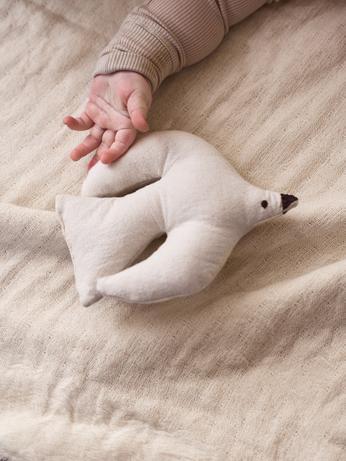 Ferm Living Swif Bird Soft Toy - Artichoke Green