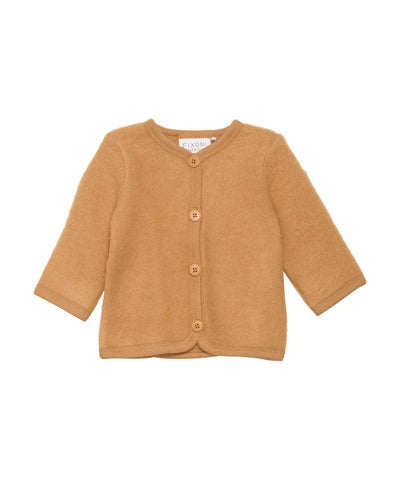 Fixoni Baby Cardigan Brown Sugar