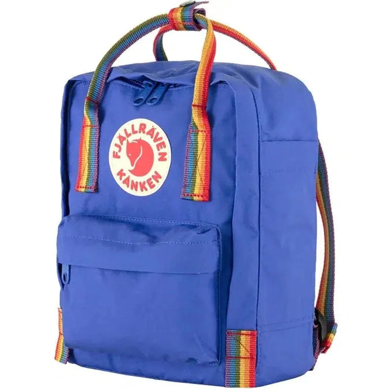Fjallraven Backpack Kanken Mini Rainbow Cobalt Studio Play