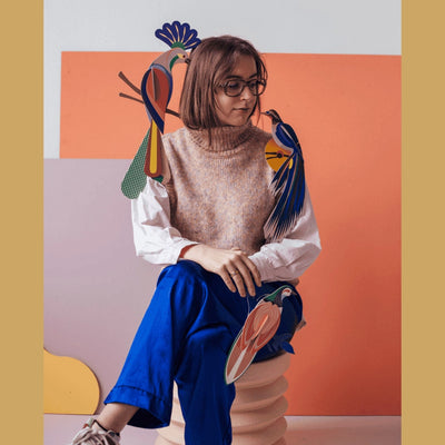 Studio Roof Paradise Bird, Flores