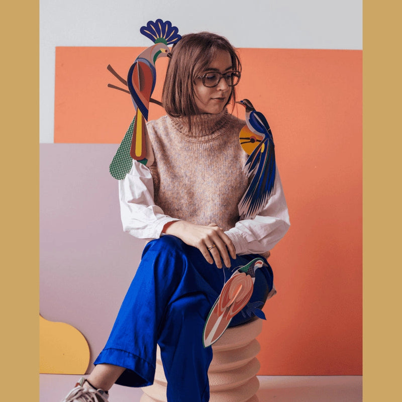 Studio Roof Paradise Bird, Flores