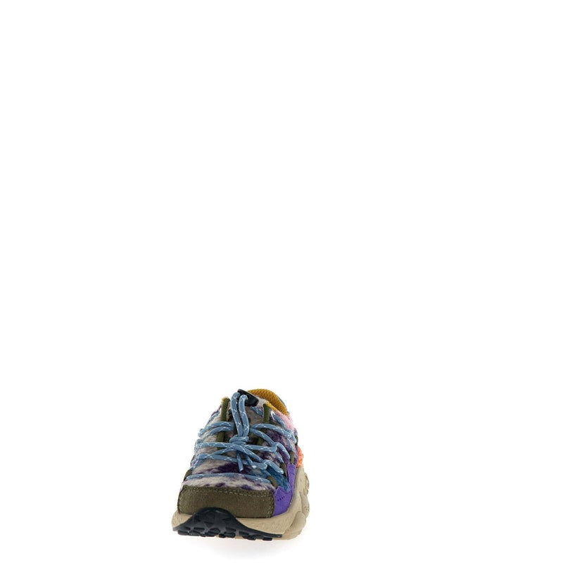 Flower Mountain KIDS Raikiri 3 E-Calf/Cloth Militaire/ Multi/Violet
