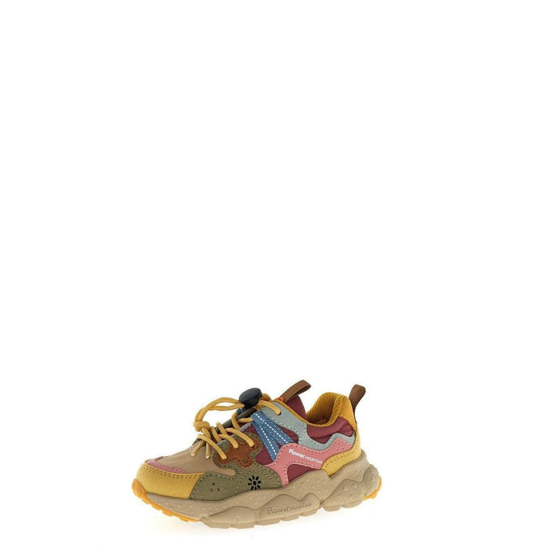 Flower Mountain TEEN Yamano 3 E-Calf/Nylon Mint/Militair/Mud