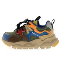 Flower Mountain KIDS Yamano 3 E - Calf/Nylon Mistral Blue Olive Mud - Studio Play