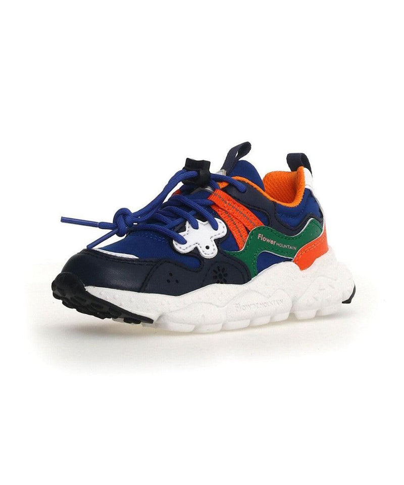 Flower Mountain Naturino Sneaker Yamano navy azure green