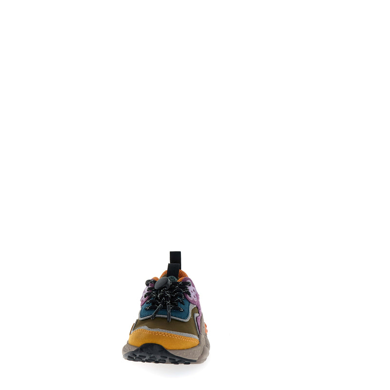 Flower Mountain TEEN Doi Junior E-calf/Nylon Olive/Militaire/ Deep Purple