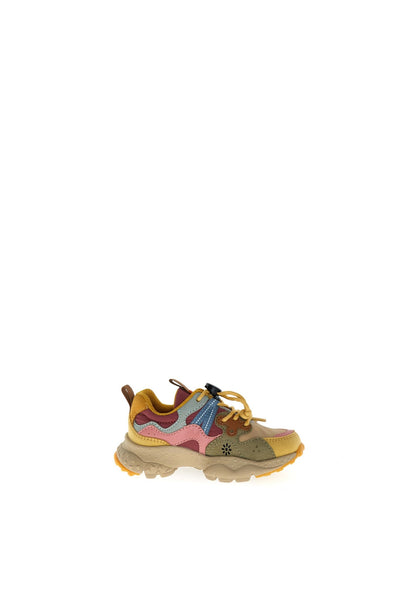 Flower Mountain TEEN Yamano 3 E - Calf/Nylon Mint/Militair/Mud - Studio Play