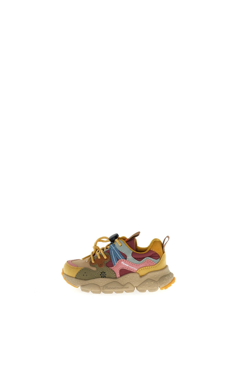 Flower Mountain TEEN Yamano 3 E - Calf/Nylon Mint/Militair/Mud - Studio Play