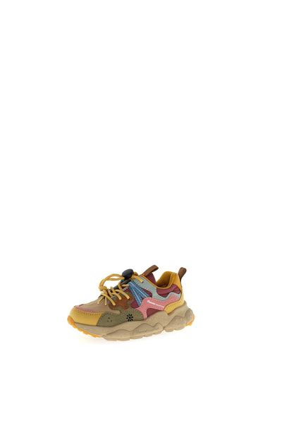Flower Mountain TEEN Yamano 3 E - Calf/Nylon Mint/Militair/Mud - Studio Play
