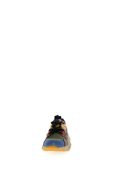 Flower Mountain TEENS Yamano 3 E - Calf/Nylon Mistral Blue Olive Mud - Studio Play