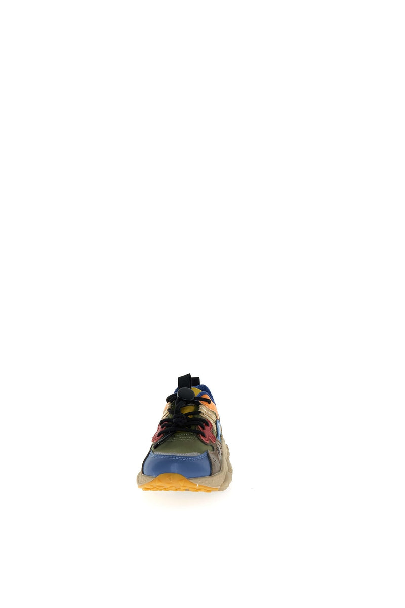 Flower Mountain TEENS Yamano 3 E - Calf/Nylon Mistral Blue Olive Mud - Studio Play