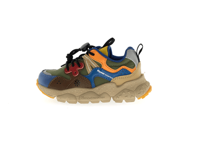 Flower Mountain TEENS Yamano 3 E - Calf/Nylon Mistral Blue Olive Mud - Studio Play