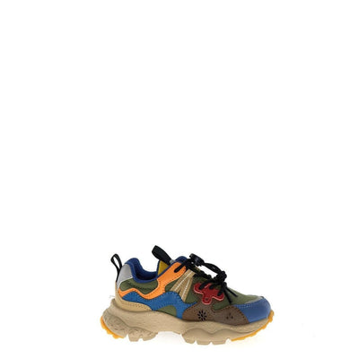 Flower Mountain KIDS Yamano 3 E-Calf/Nylon Mistral Blue Olive Mud