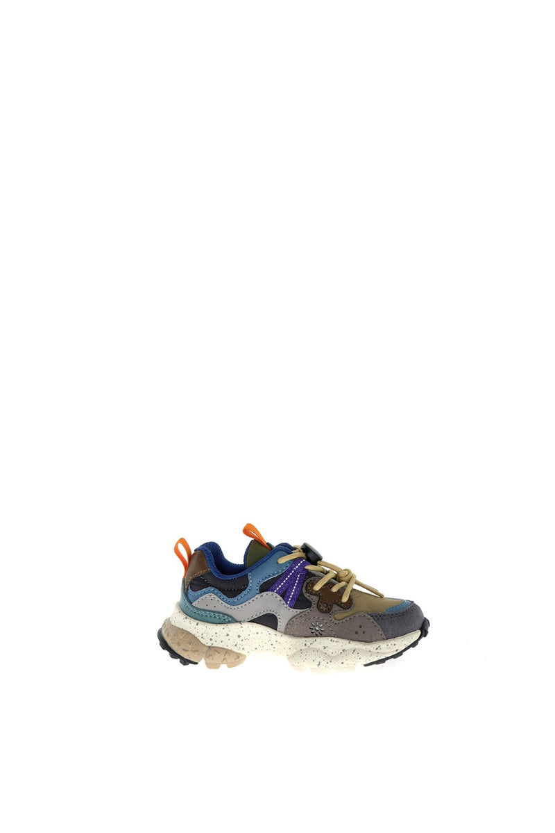 Flower Mountain TEENS Yamano Junior E - calf/Nylon Dark Grey/ Light Brown/Grey - Studio Play