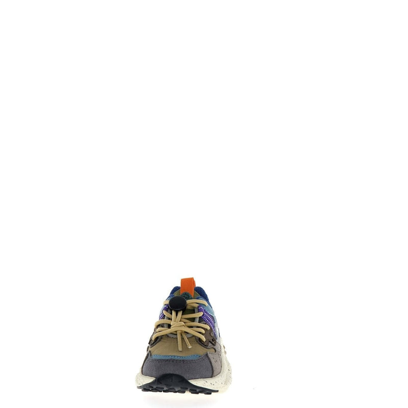 Flower Mountain TEENS Yamano Junior E-calf/Nylon Dark Grey/ Light Brown/Grey