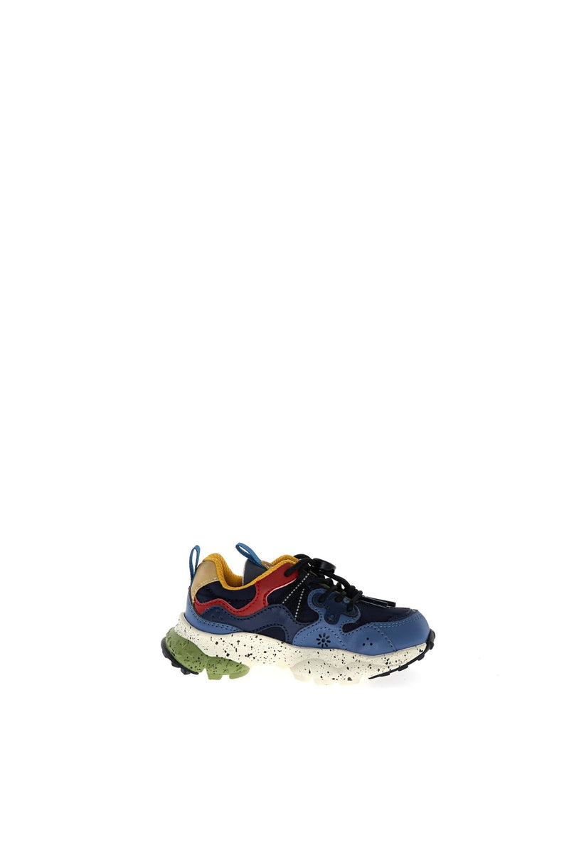 Flower Mountain TEENS Yamano Junior E - calf/Nylon Mistral/Blue/Navy - Studio Play