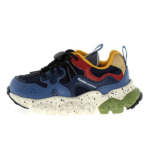 Flower Mountain TEENS Yamano Junior E-calf/Nylon Mistral/Blue/Navy