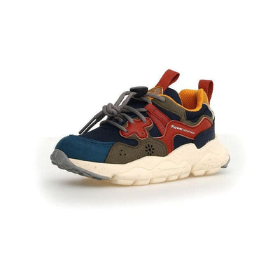 Flower Mountain Yamano 3 Junior E - calf Nylon Navy Taupe - Studio Play