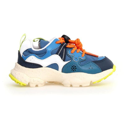 Flower Mountain Yamano 3 junior e - calf/nylon navy - celeste - blue - Studio Play