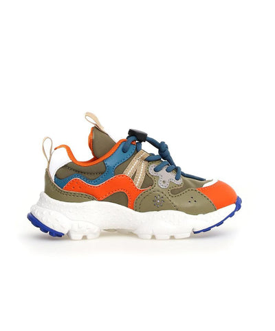 Flower Mountain Yamano 3 junior e-calf/nylon orange-militare-azure